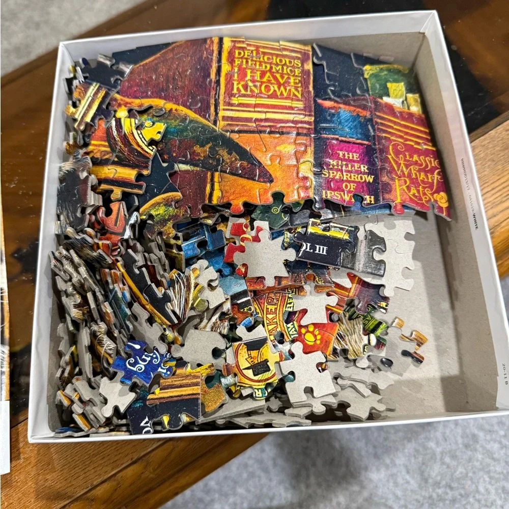 Buffalo Cats of Charles Wysocki Frederick The Literate 750 Piece Jigsaw Puzzle